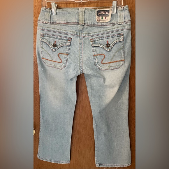 🇮🇹NEW🇮🇹 Leo Roma Cropped Jeans - Picture 2 of 4